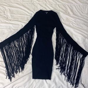 Fashion Nova Fringe Dress 🖤